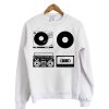 retro music Crewneck Sweatshirt