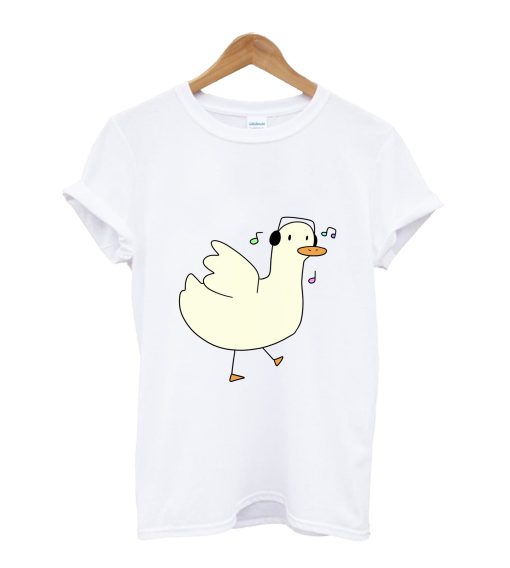 Dancing Headphones Duck T-Shirt