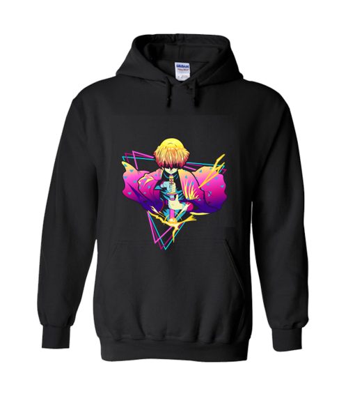 Demon Slayer Anime - zenitsu Hoodie