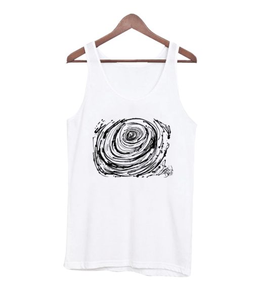 Down the Rabbit Hole (black) Tank Top