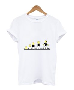 Evolution of Lego Man T-Shirt