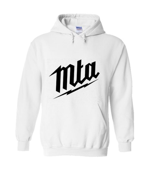 MTA Logo Black Hoodie