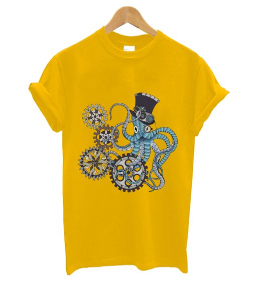 Mr. Steampunk octopus T-Shirt