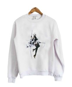 Nier Automata 2B Crewneck Sweatshirt