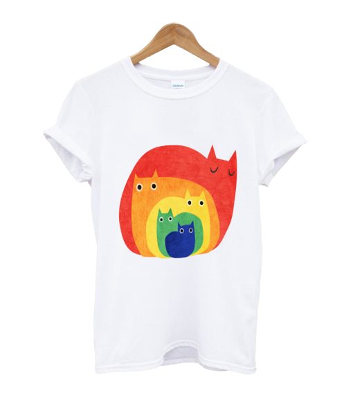 Rainbow cats T-Shirt