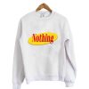 Seinfeld Show About Nothing Logo Sweatshirt