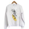 Skeleton surfer Sweatshirt