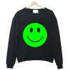 Smiley Face Green Emoji Sweatshirt