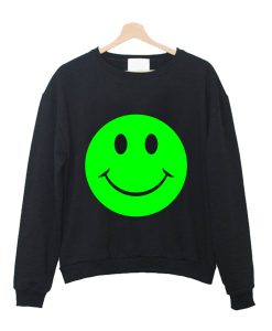 Smiley Face Green Emoji Sweatshirt