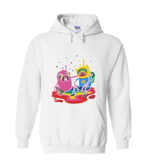 Trippy Finn & Jake Hoodie