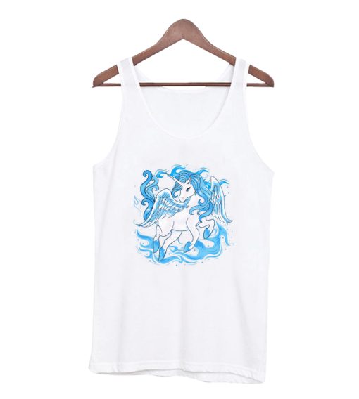 Water Unicorn Pegasus Pony Tank Top