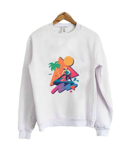 Wave Runner Crewneck Sweatshirt