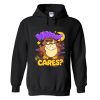 Who Cares Cartoon Owl Hoodie