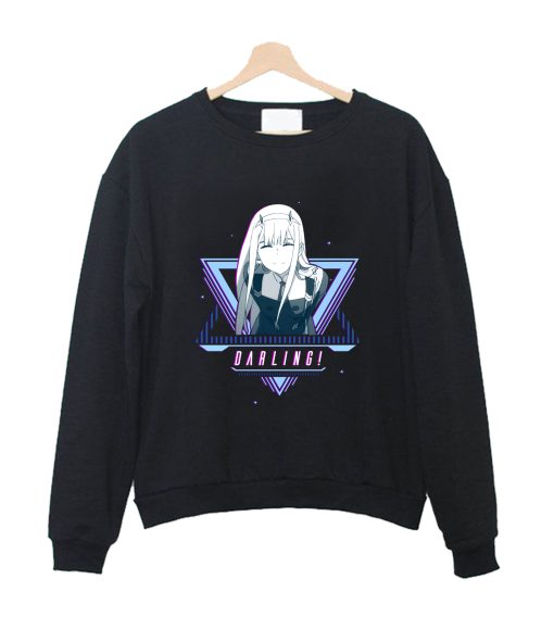 Zero - Two Anime Wifu Shirt Darling in the Franxx Sweatshirt