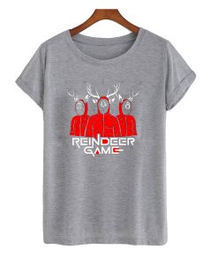 Reindeer Game (Squid Game Christmas Parody) T-Shirt