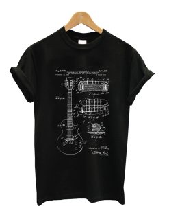 Patent 1955 Gibson Les Paul Guitar Long Sleeve T-Shirt