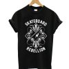 Skateboard Rebellion T Shirt