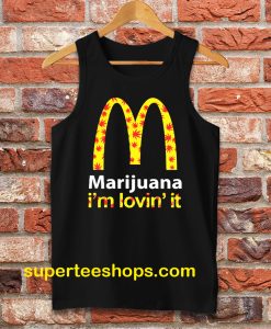 Marijuana I’m Lovin’ It McDonald’s tanktop