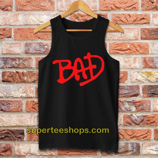 Michael Jackson Bad Tanktop