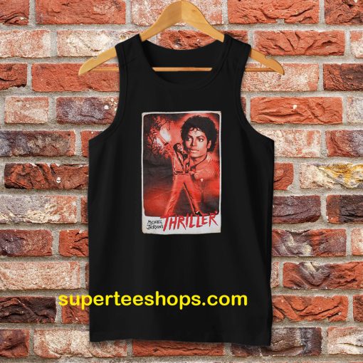 Michael Jackson Thriller Poster Tanktop