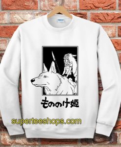 Princess Mononoke Tee Inspired By The Anime Sweatshirt