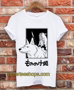 Princess Mononoke Tee Inspired By The Anime T-Shirt