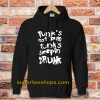 Punk's Not Dead Punk's Sleeping Drunk Hoodie