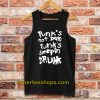 Punk's Not Dead Punk's Sleeping Drunk Tank Top
