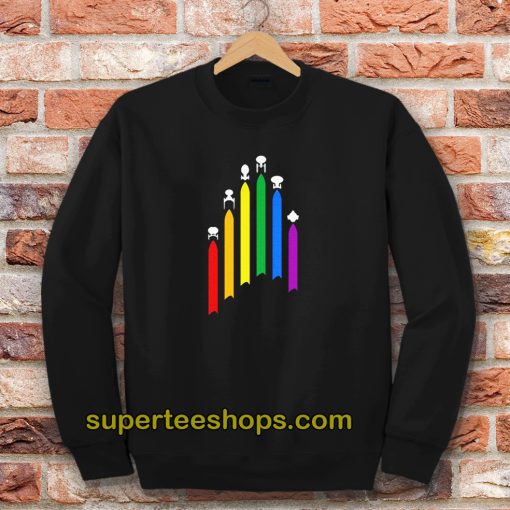 Star Trek Gay Pride Sweatshirt