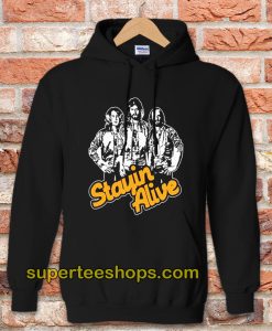 Stayin Alive Bee Gees Hoodie