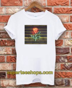 louis tomlinson neon rose t-shirt