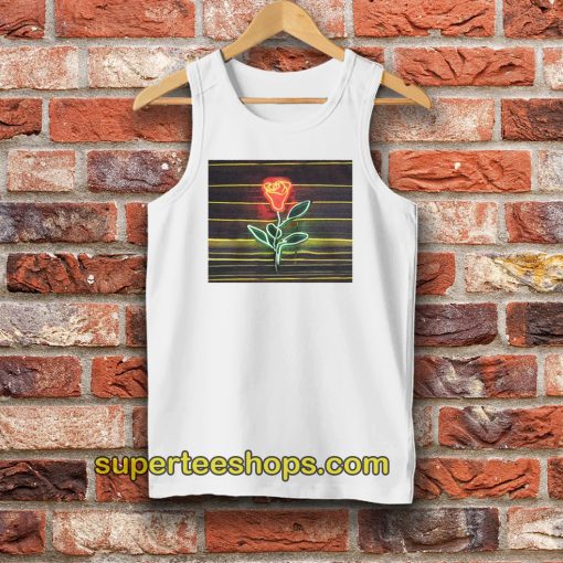 louis tomlinson neon rose tanktop