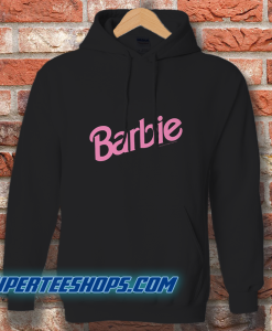 Barbie Pink Logo Hoodie