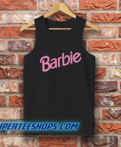 Barbie Pink Logo Tank Top