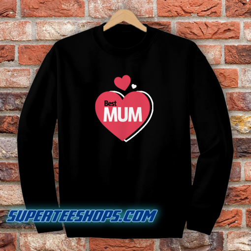 Best Mum Design Sweatshirt