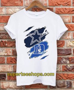 Dallas Cowboys And Duke Blue Devils T-Shirt