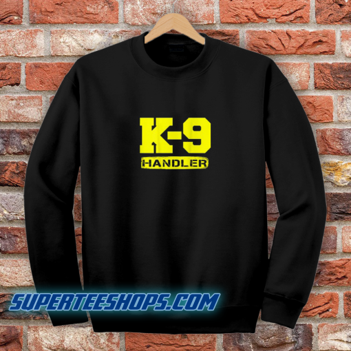 Dog Handler Logo K9 Sweatshirt