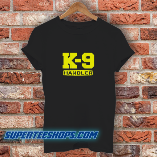 Dog Handler Logo K9 T-Shirt