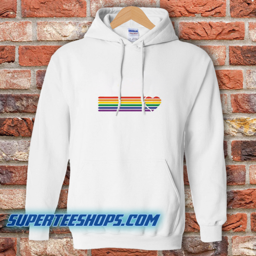 Gay Pride Rainbow Colour Hoodie