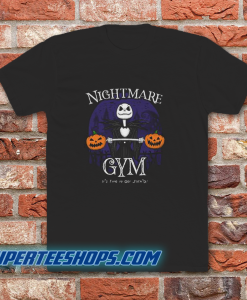 Halloween Town Gym Jack Skellington T-Shirt