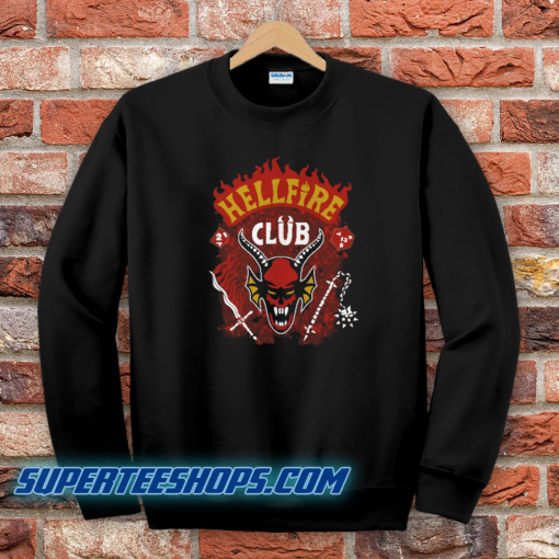 Hellfire Club Starnger Things Sweatshirt