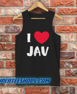 I Love JAV Japanese Adult Tank Top