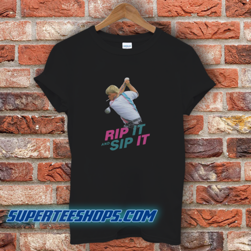 John Daly Rip It And Sip It T-Shirt