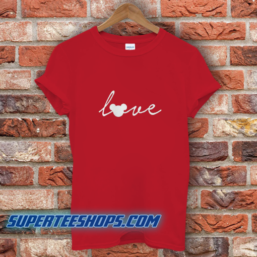 Mickey Mouse Love T-SHIRT