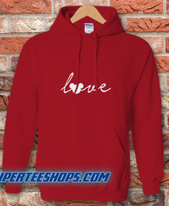 Mickey Mouse Love Hoodie