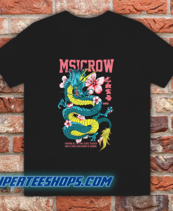 Msicrow Flower Dragon T-Shirt