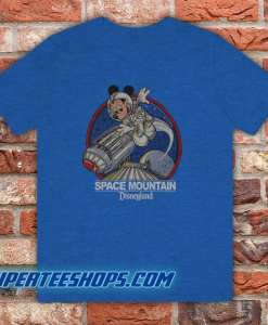 Space Mountain Mickey Mouse T-Shirt