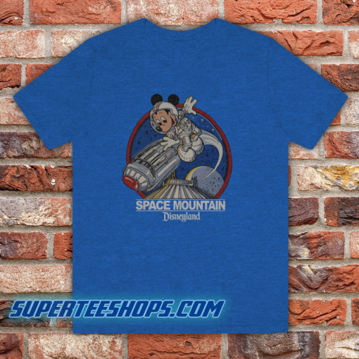 Space Mountain Mickey Mouse T-Shirt