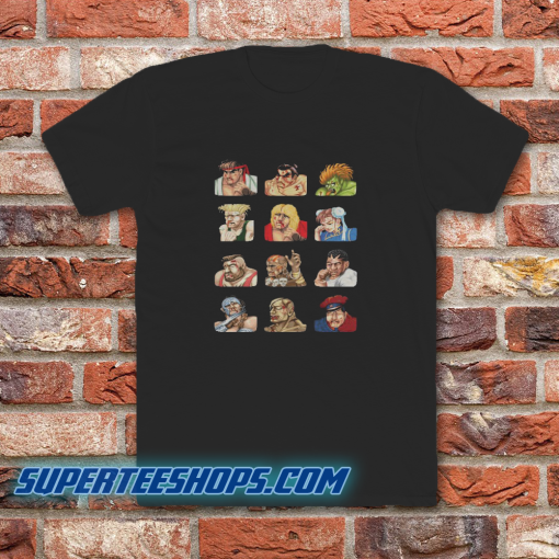 Street Fighter Losing Face T-Shirt