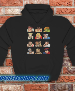 Street Fighter Losing Face Hoodie